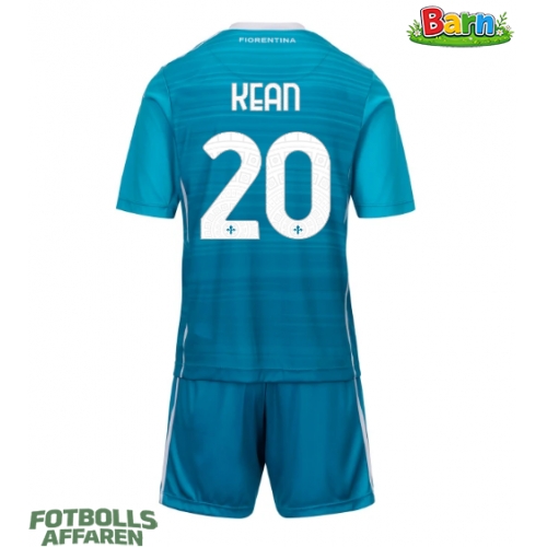 Fiorentina Moise Kean #20 Tredjeställ Barn 2025-26 Kortärmad (+ Korta byxor)